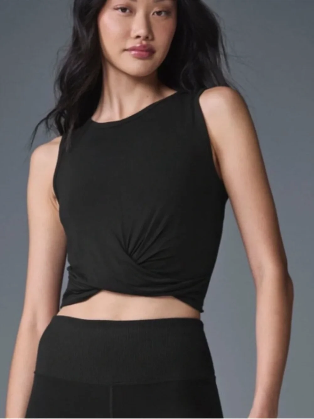 Alo Yoga Women's Cover Tank W2584R Black Size L